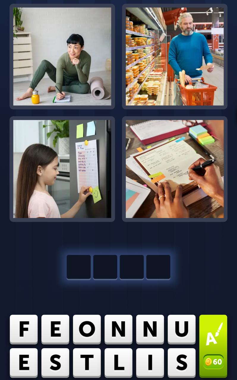 4 Pics 1 Word Daily Puzzle January 22 2026