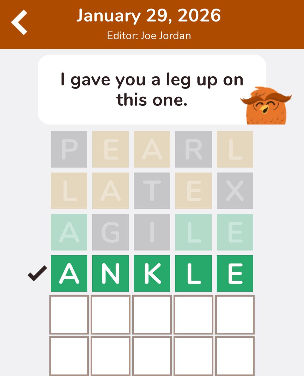 7 Little Words Hootle January 29 2026
