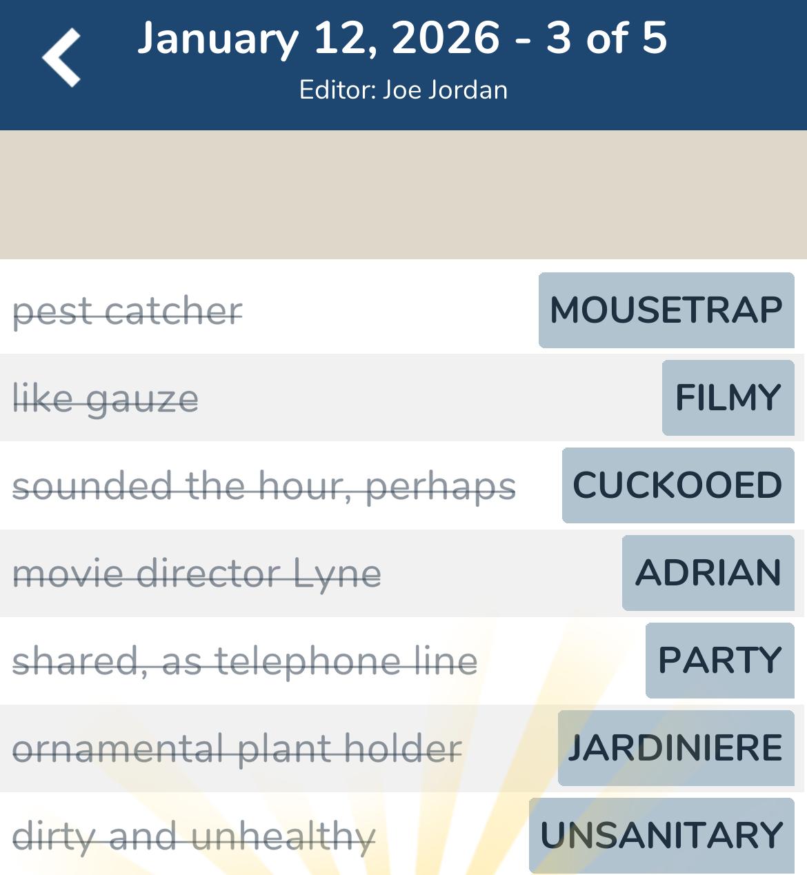 7 Little Words January 12 2026 3 7 Little Words January 12 2026 3