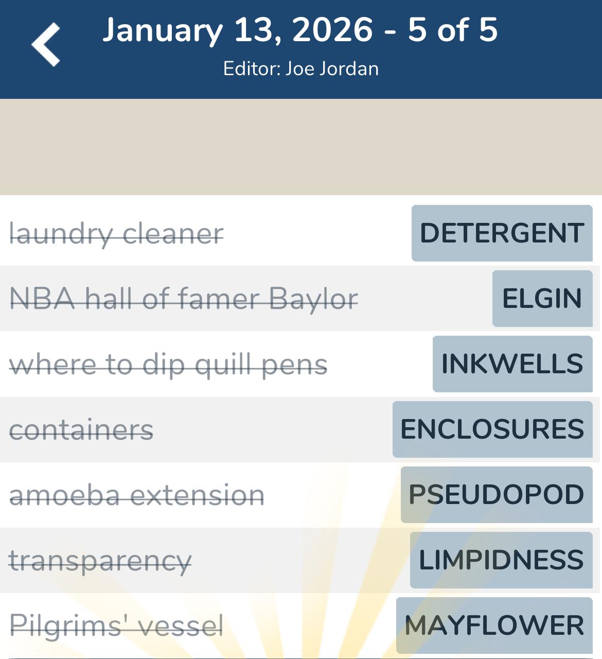 7 Little Words January 13 2026 5