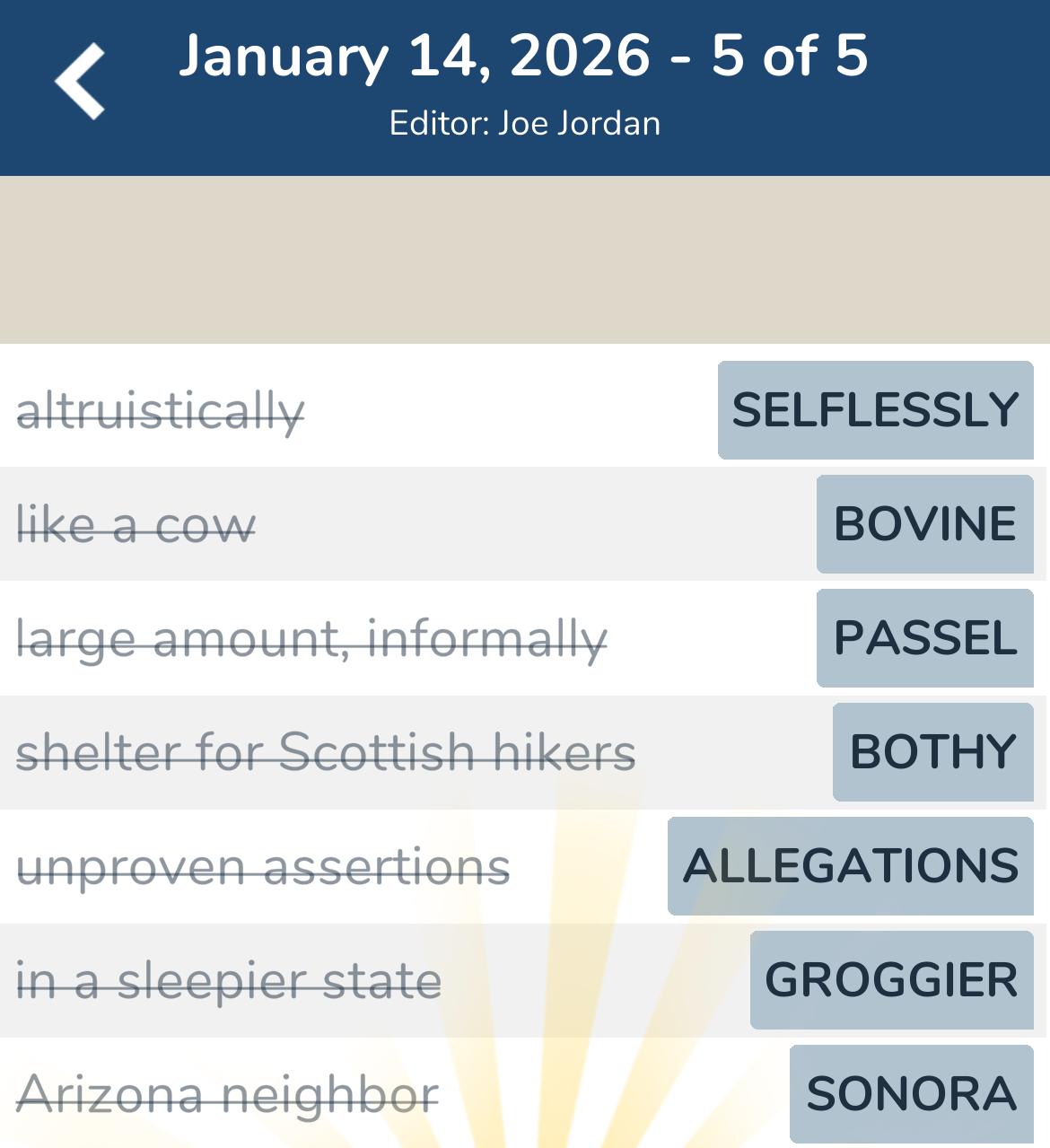 7 Little Words January 14 2026 5