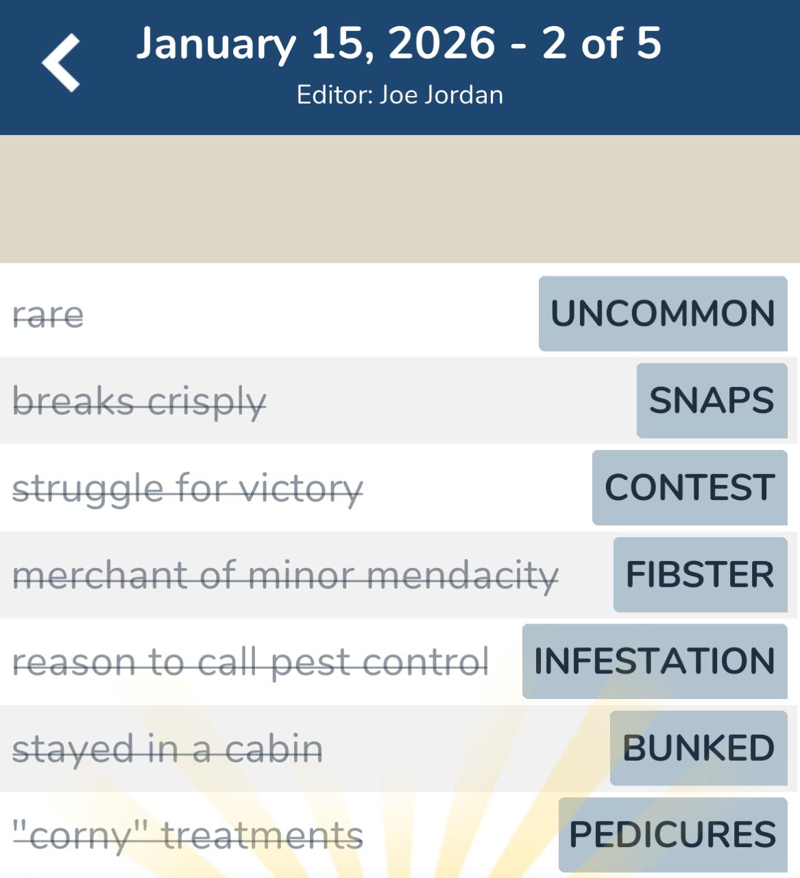 7 Little Words January 15 2026 2