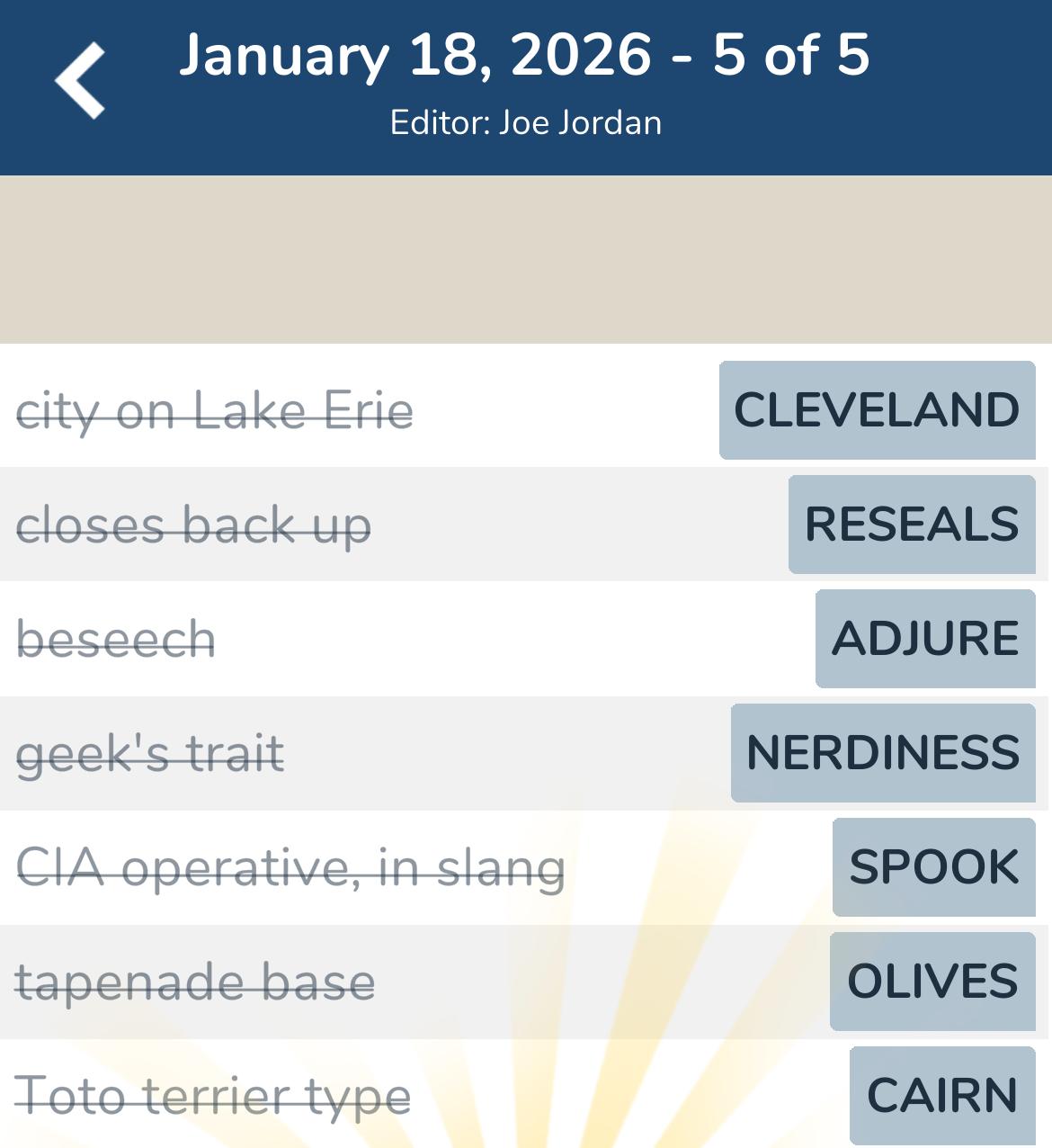 7 Little Words January 18 2026 5