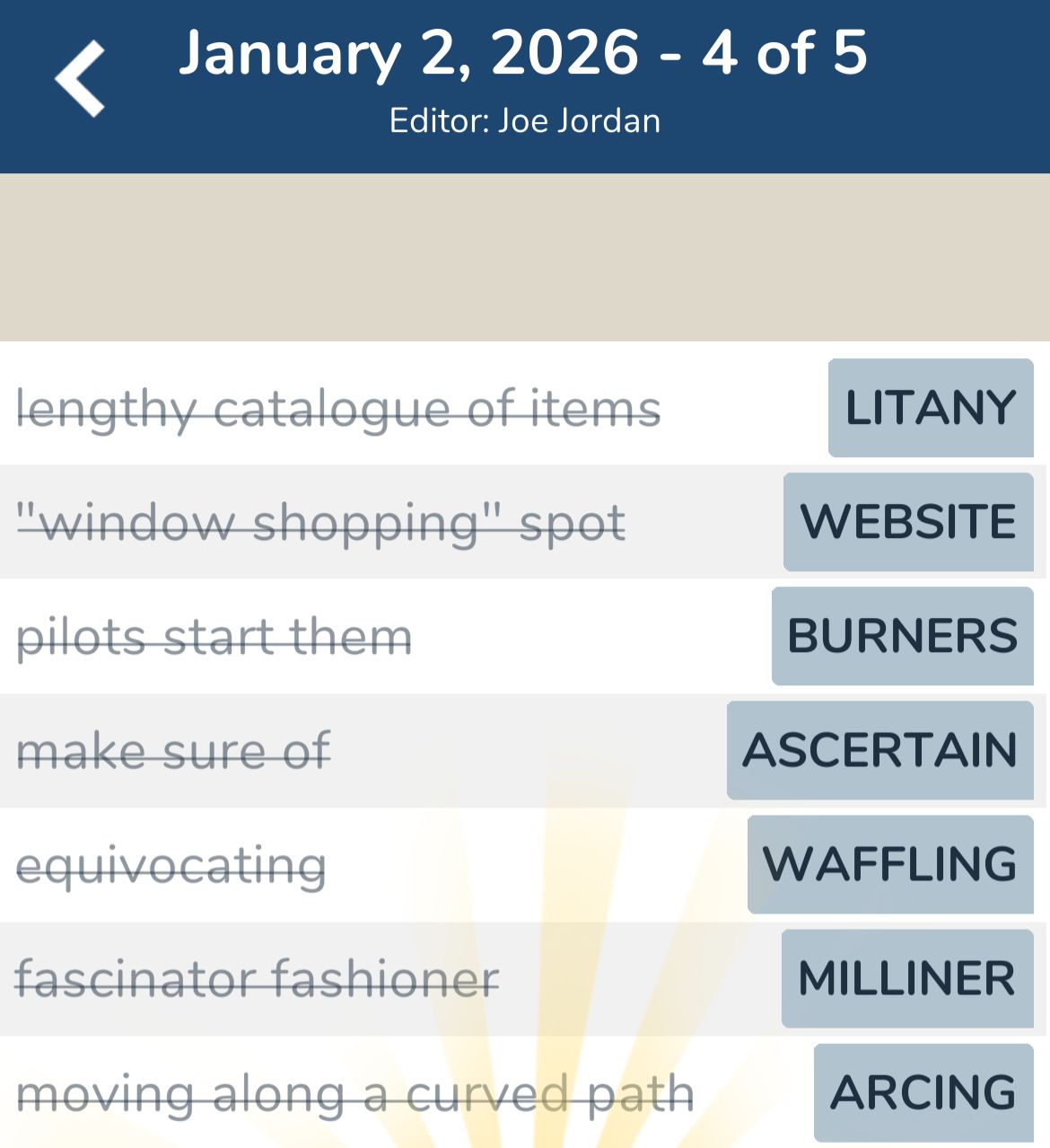 7 Little Words January 2 2026 4 7 Little Words January 2 2026 4