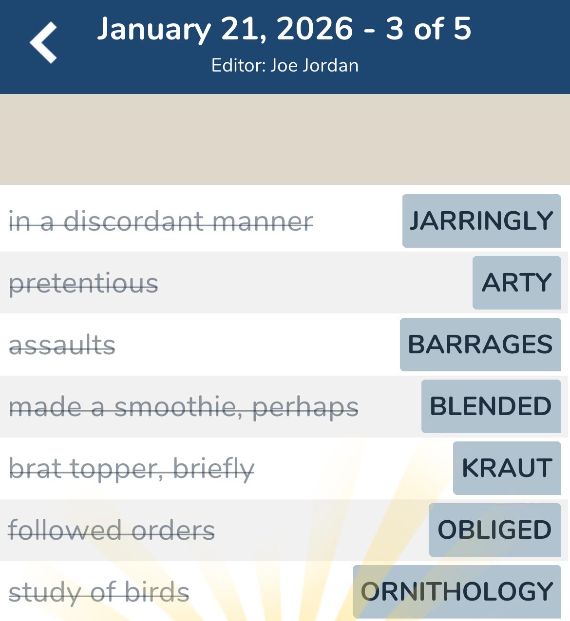 7 Little Words January 21 2026 3