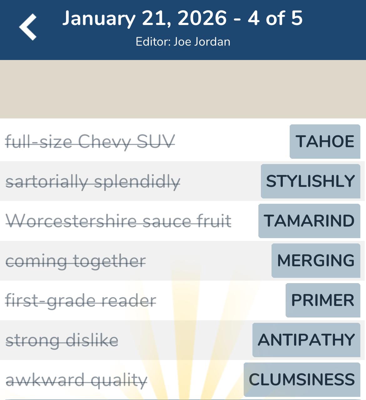 7 Little Words January 21 2026 4