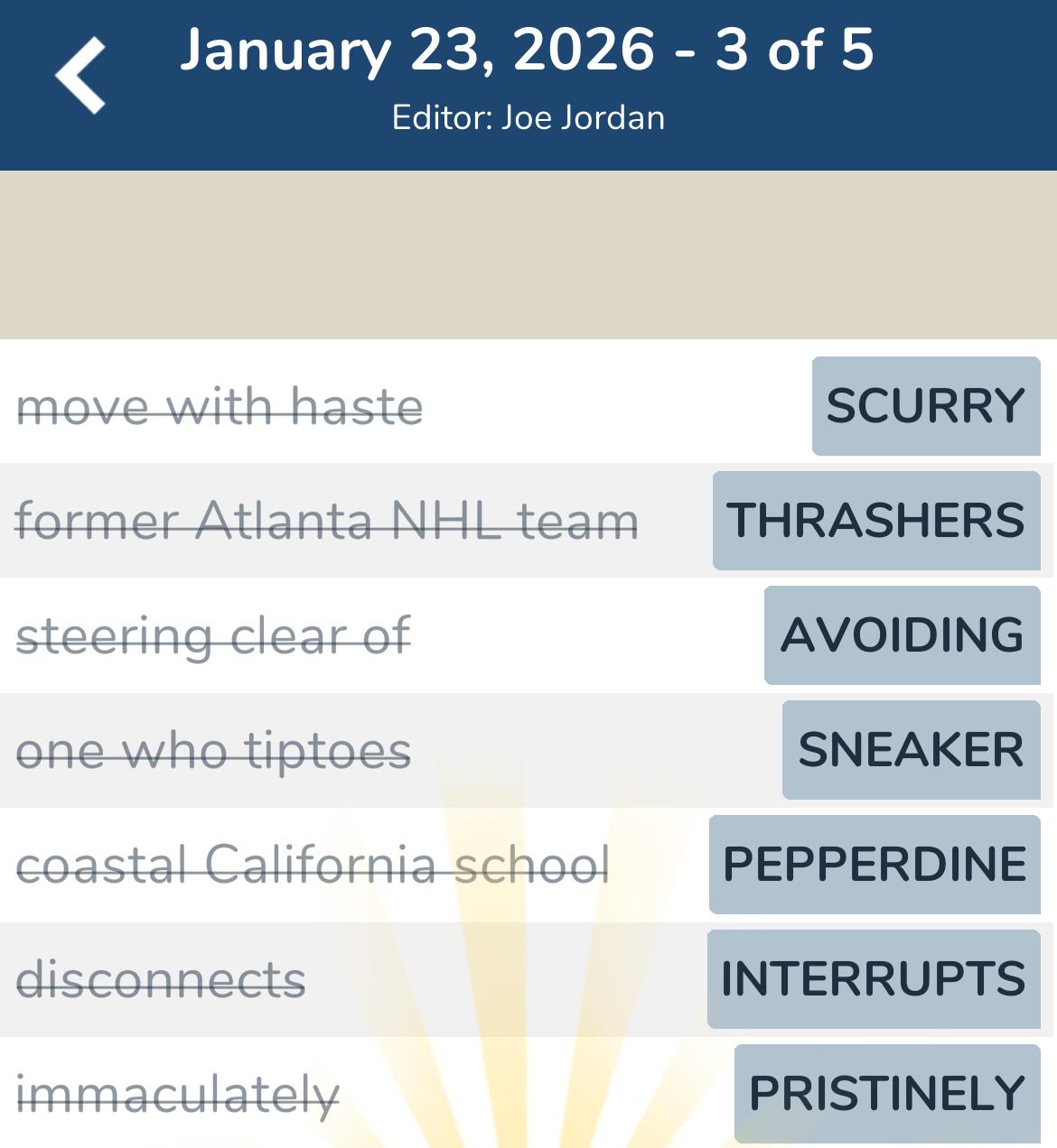 7 Little Words January 23 2026 3 7 Little Words January 23 2026 3