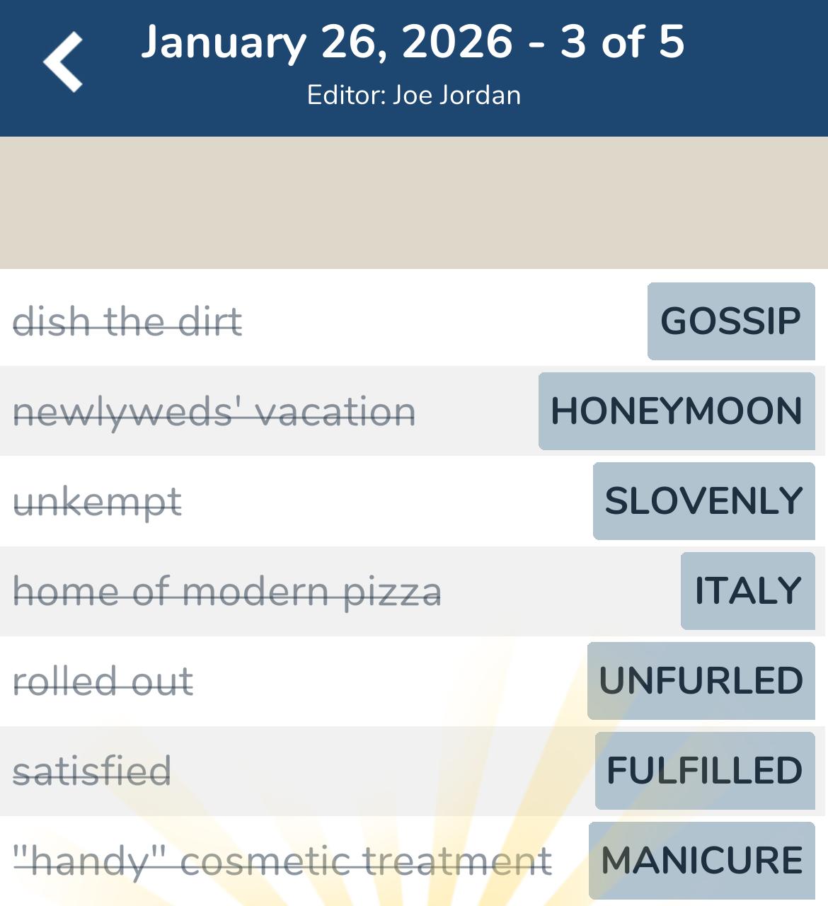 7 Little Words January 26 2026 3