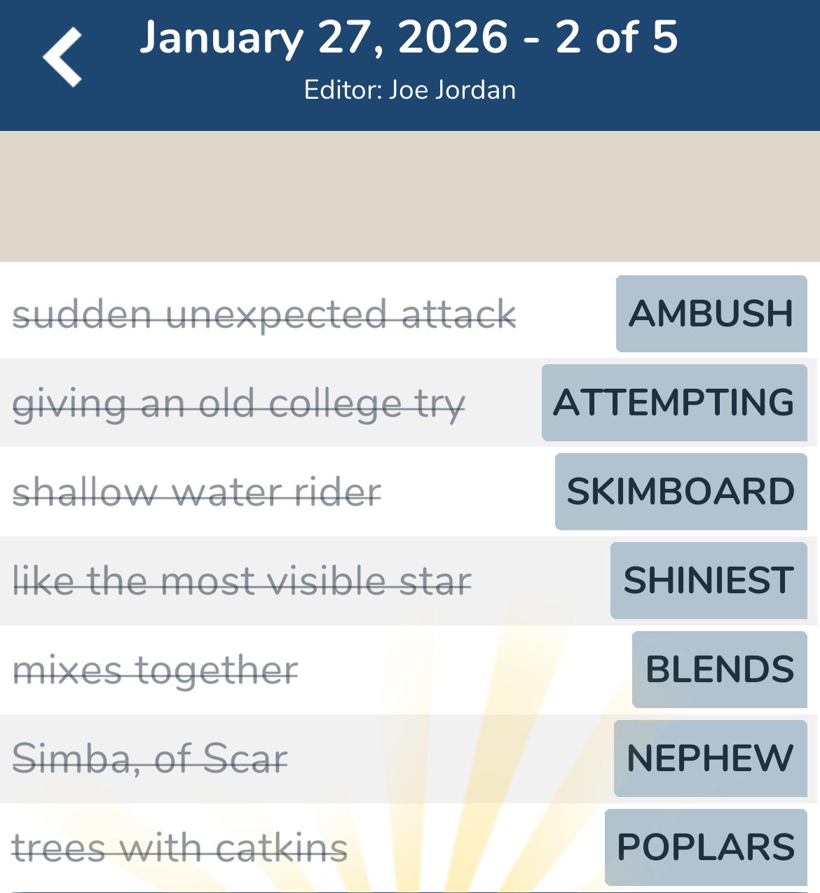 7 Little Words January 27 2026 2