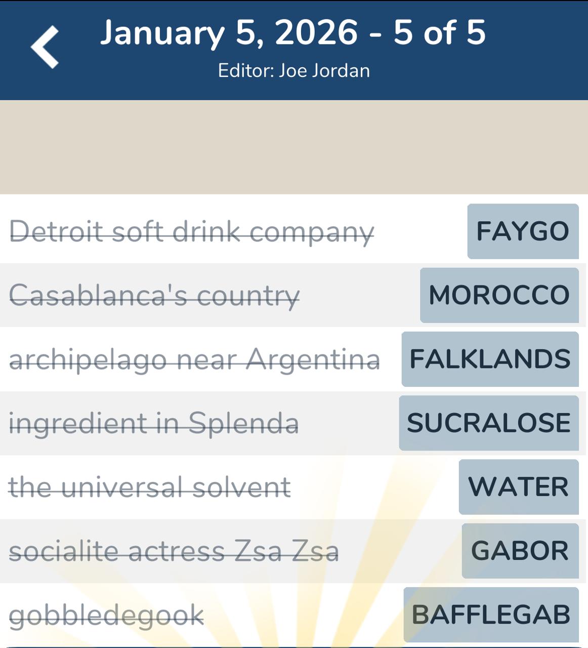 7 Little Words January 5 2026 5