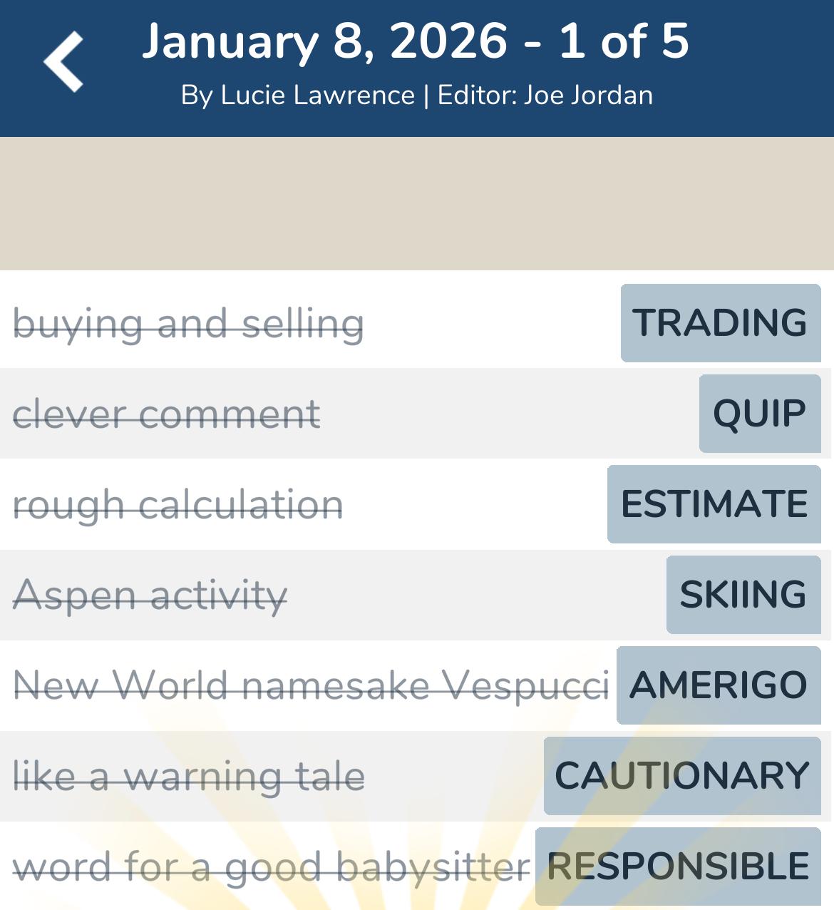 7 Little Words January 8 2026 1