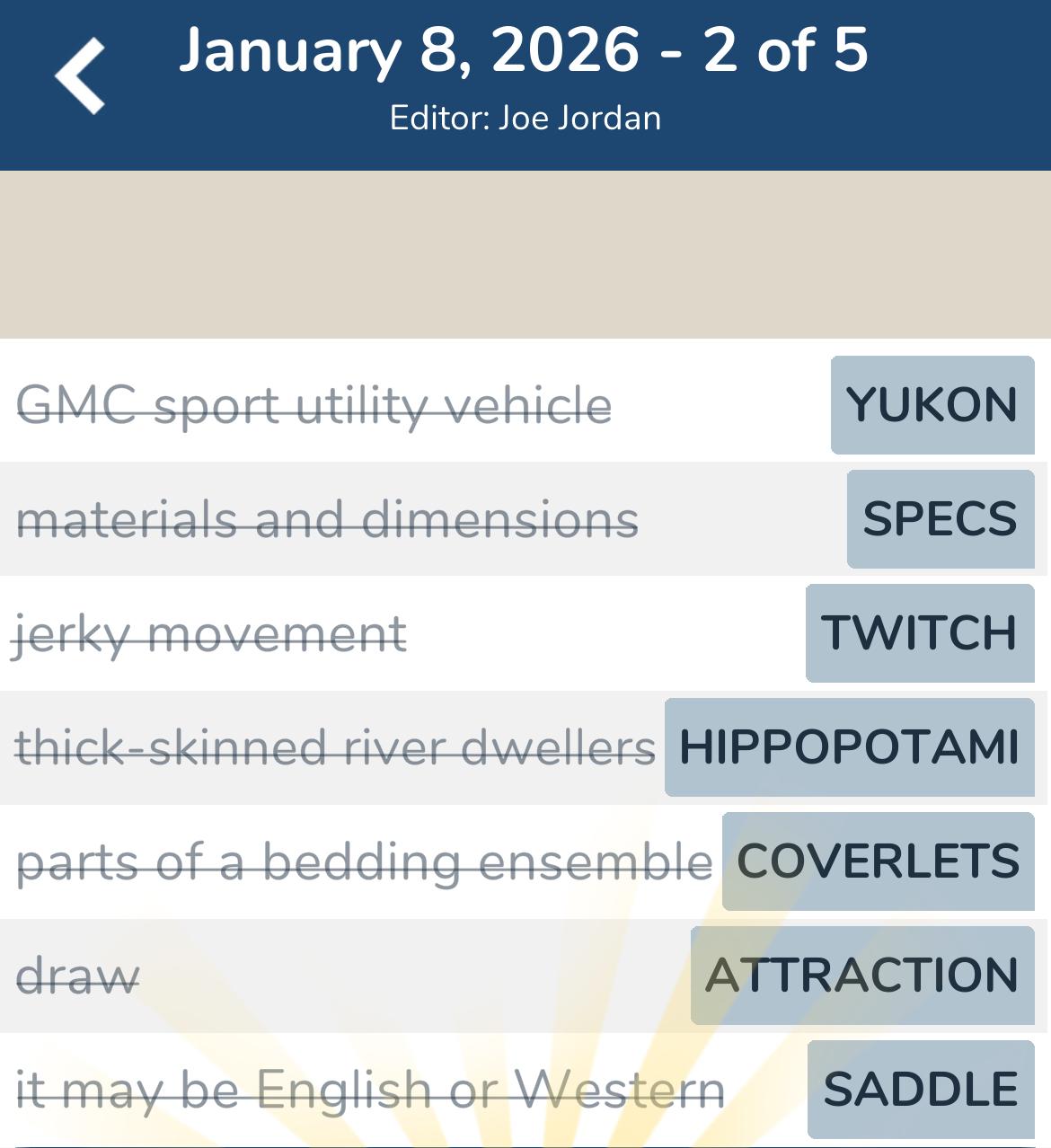 7 Little Words January 8 2026 2