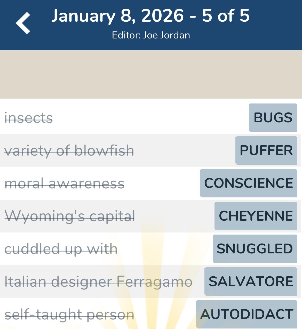 7 Little Words January 8 2026 5