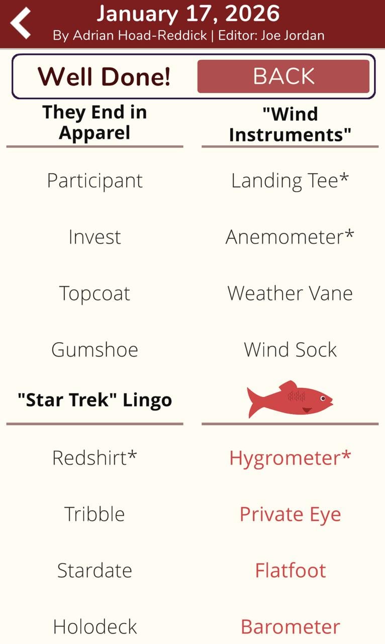 7 Little Words Red Herring January 17 2026 7 Little Words Red Herring January 17 2026