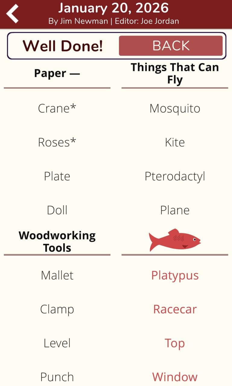 7 Little Words Red Herring January 20 2026 7 Little Words Red Herring January 20 2026