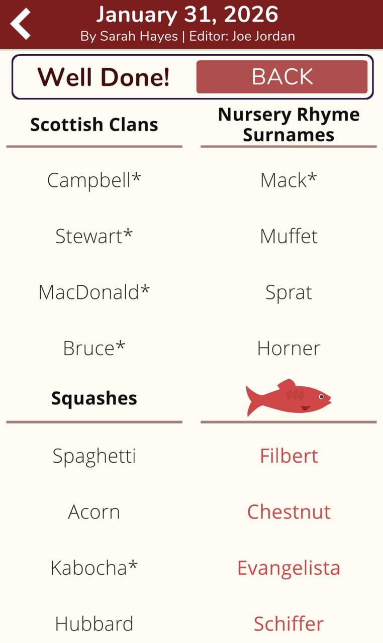 7 Little Words Red Herring January 31 2026 7 Little Words Red Herring January 31 2026