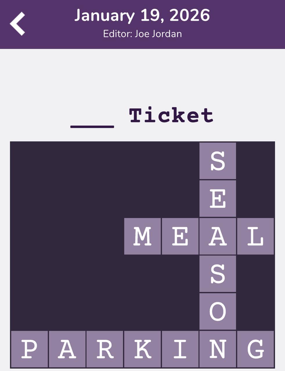 7 Little Words Tiny Little Crosswords January 19 2026