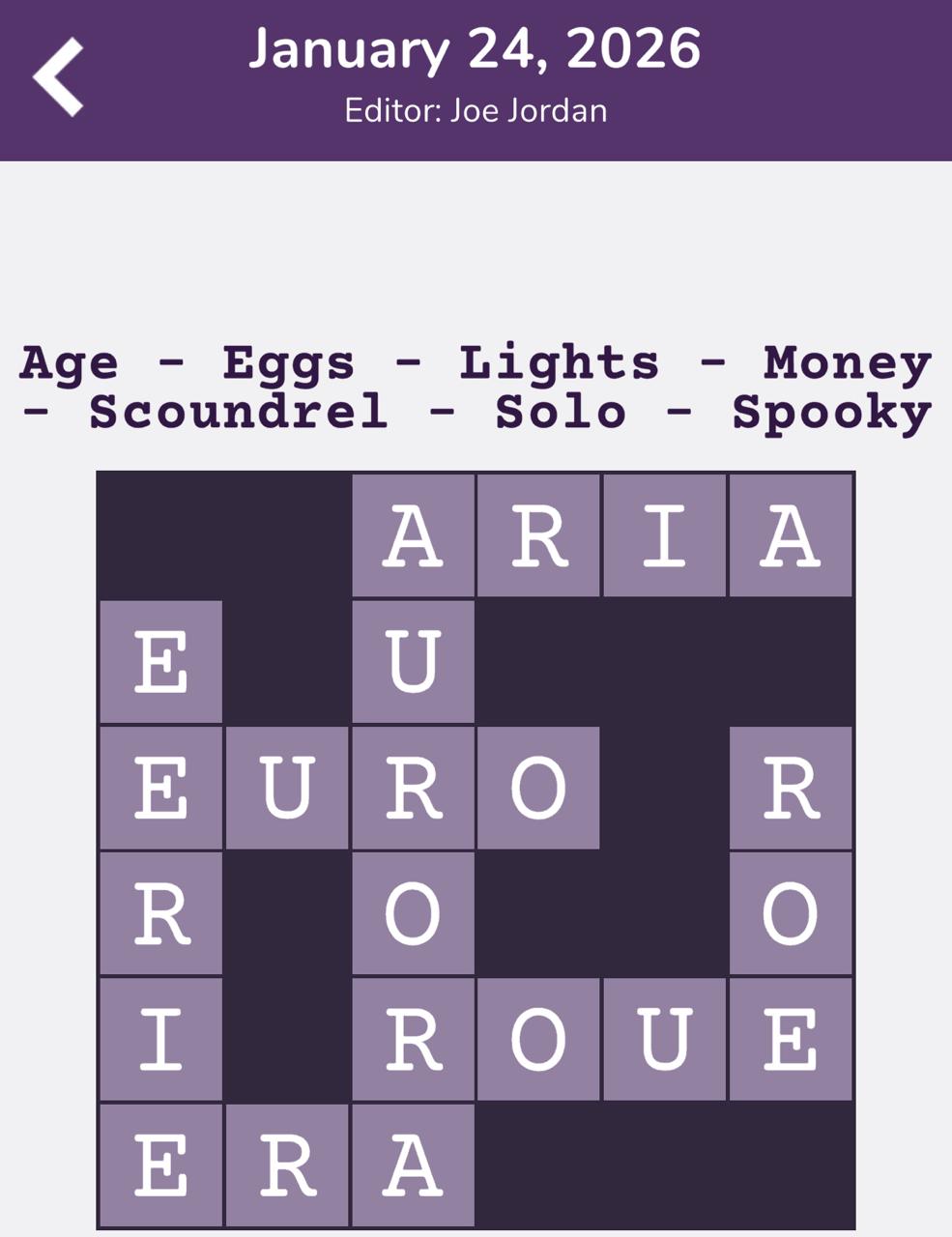 7 Little Words Tiny Little Crosswords January 24 2026 7 Little Words Tiny Little Crosswords January 24 2026