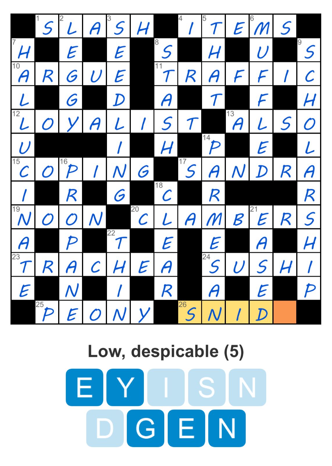 Puzzle Page Challenger January 2 2026