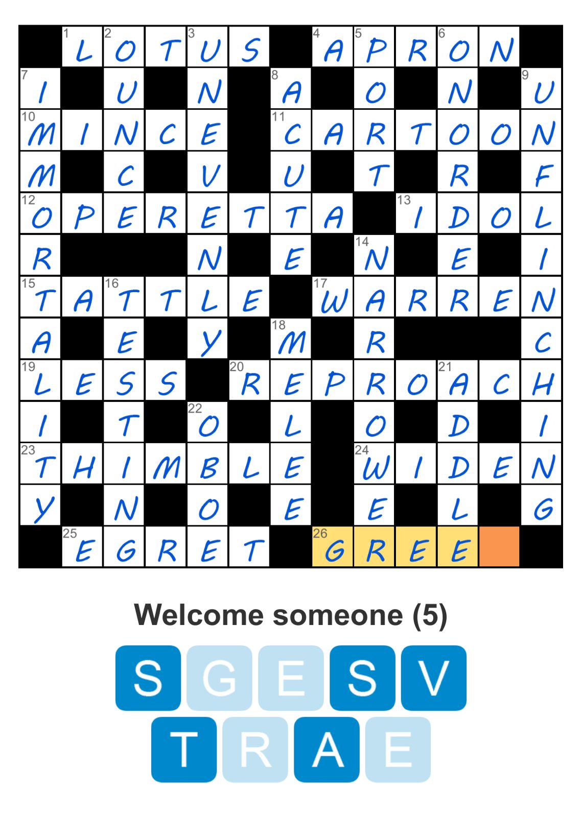 Puzzle Page Challenger January 4 2026