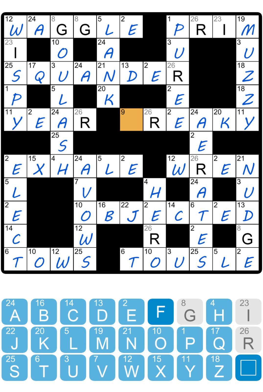 Puzzle Page Codeword January 11 2026