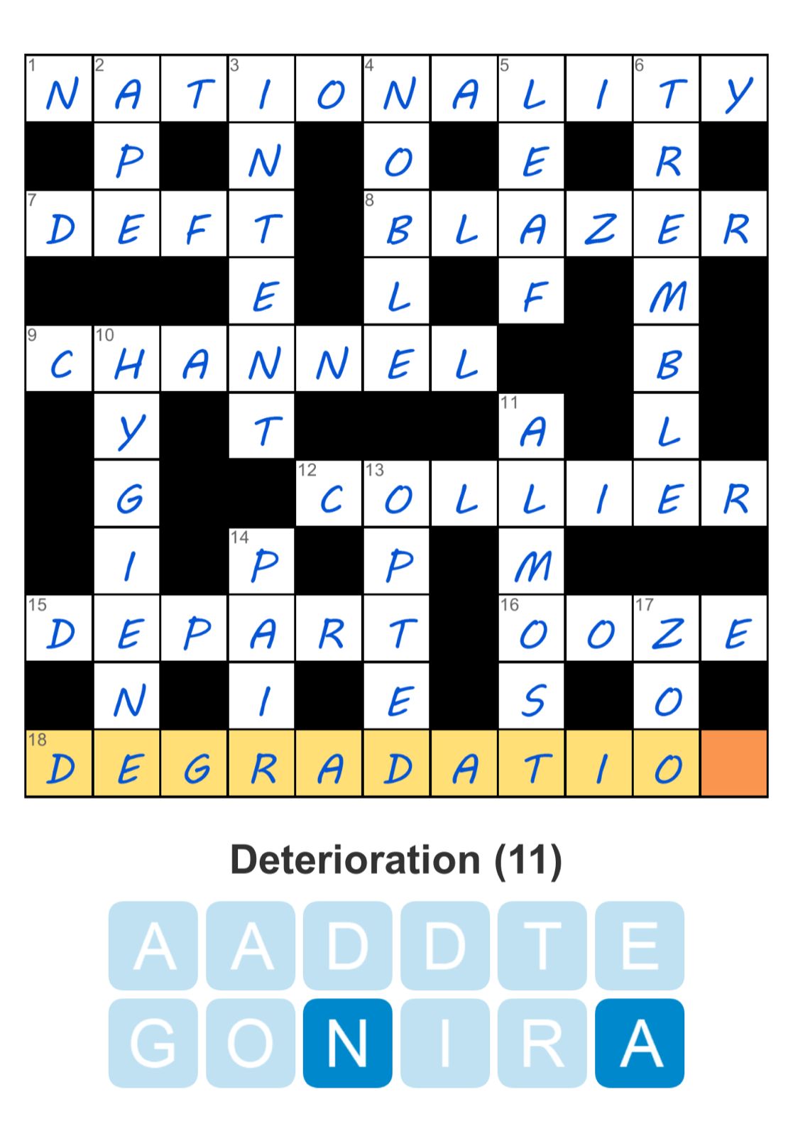 Puzzle Page Crossword January 19 2026 Puzzle Page Crossword January 19 2026