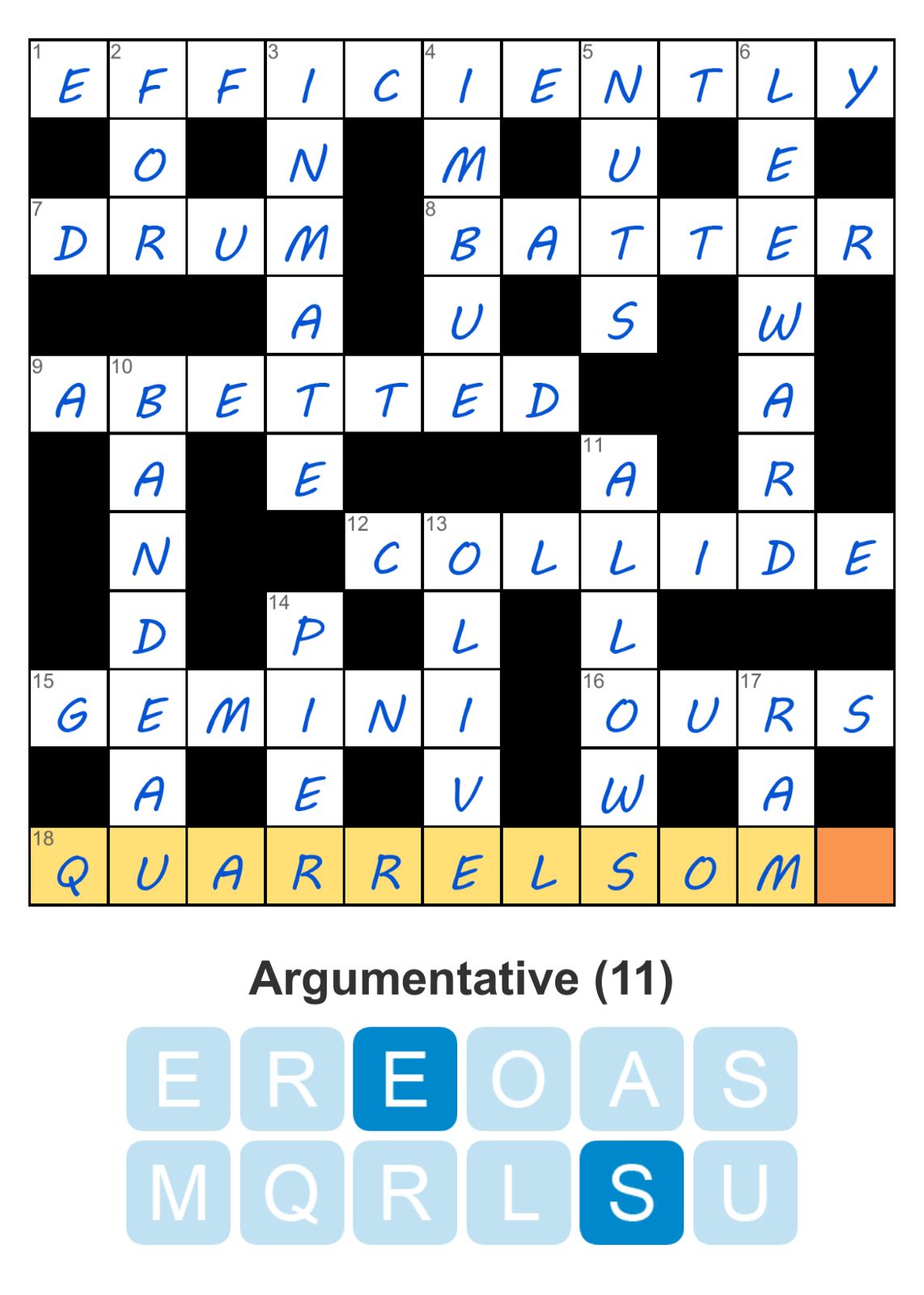 Puzzle Page Crossword January 3 2026