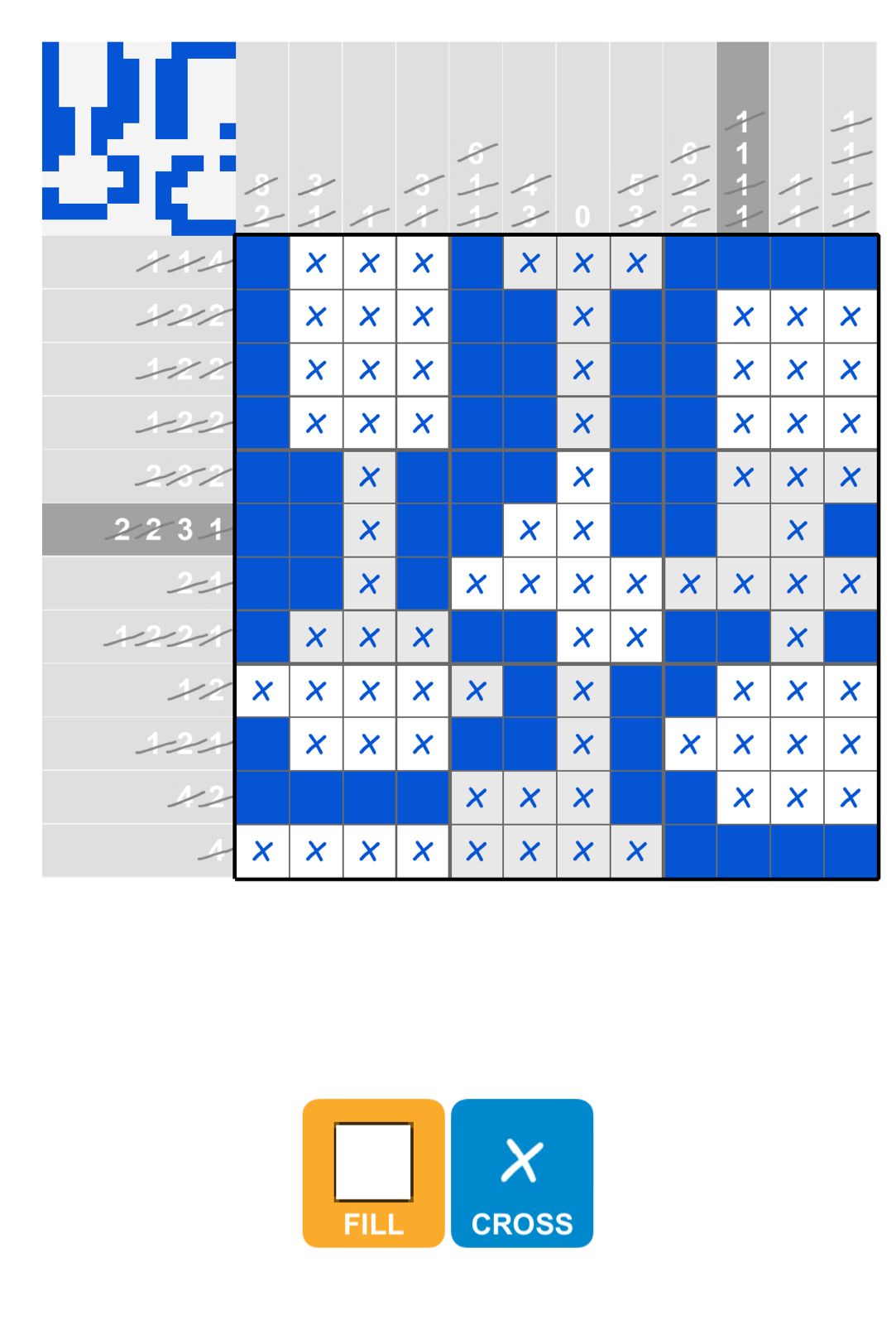 Puzzle Page Picture Cross February 1 2026