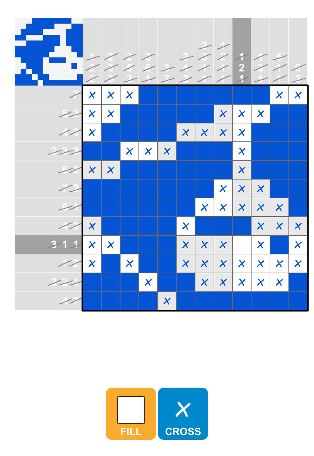 Puzzle Page Picture Cross January 21 2026