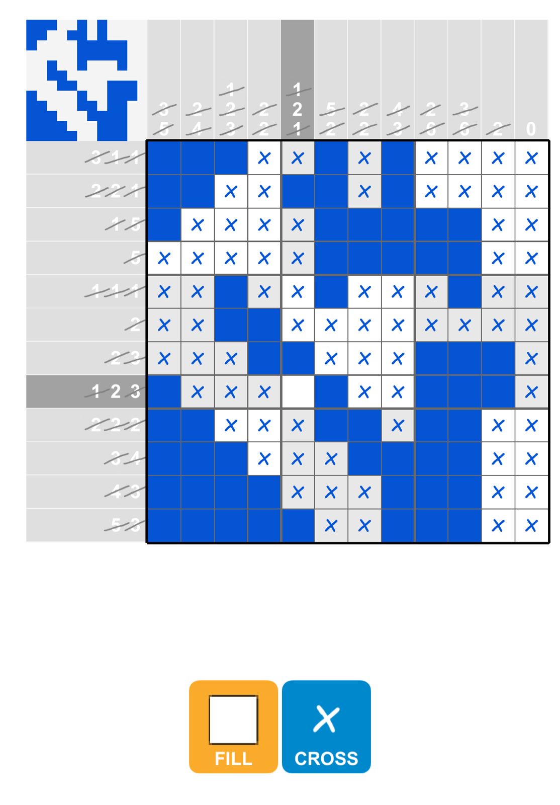 Puzzle Page Picture Cross January 26 2026 Puzzle Page Picture Cross January 26 2026