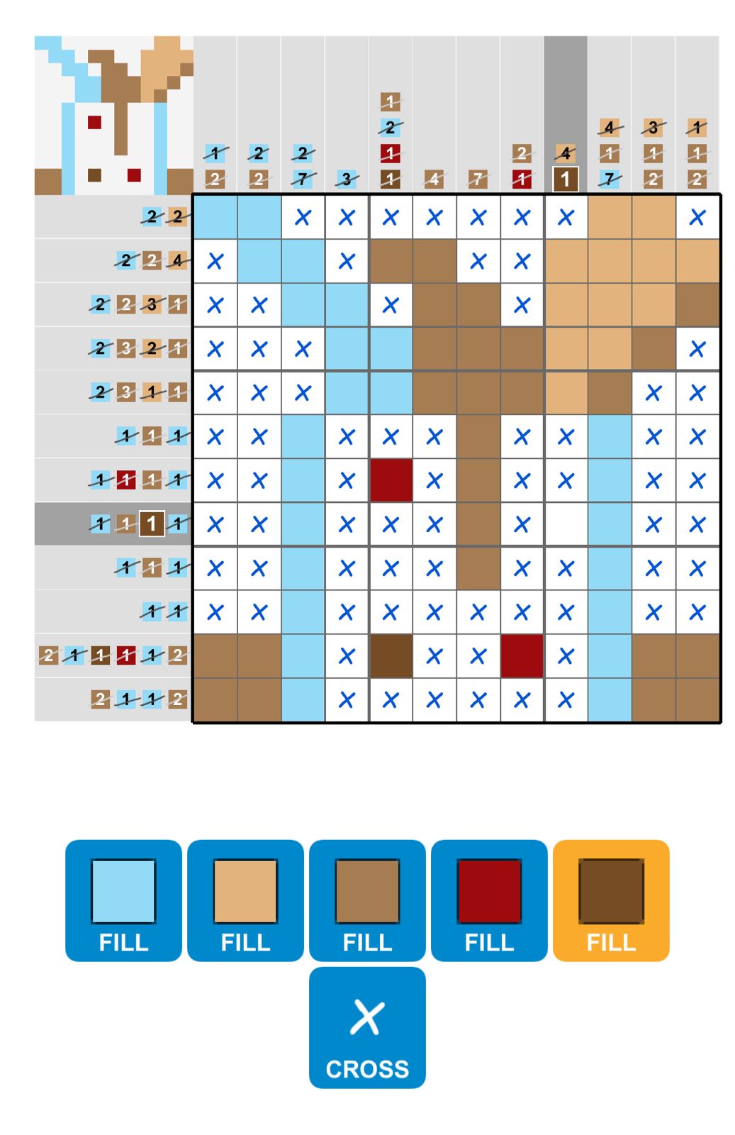 Puzzle Page Picture Cross January 8 2026