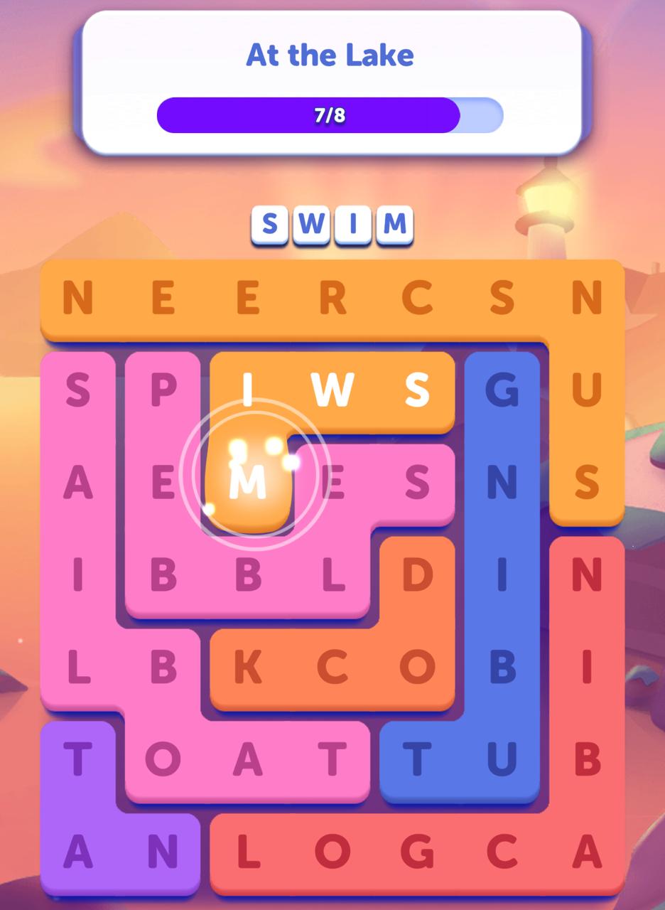 Word Lanes Daily Unwind February 1 2026