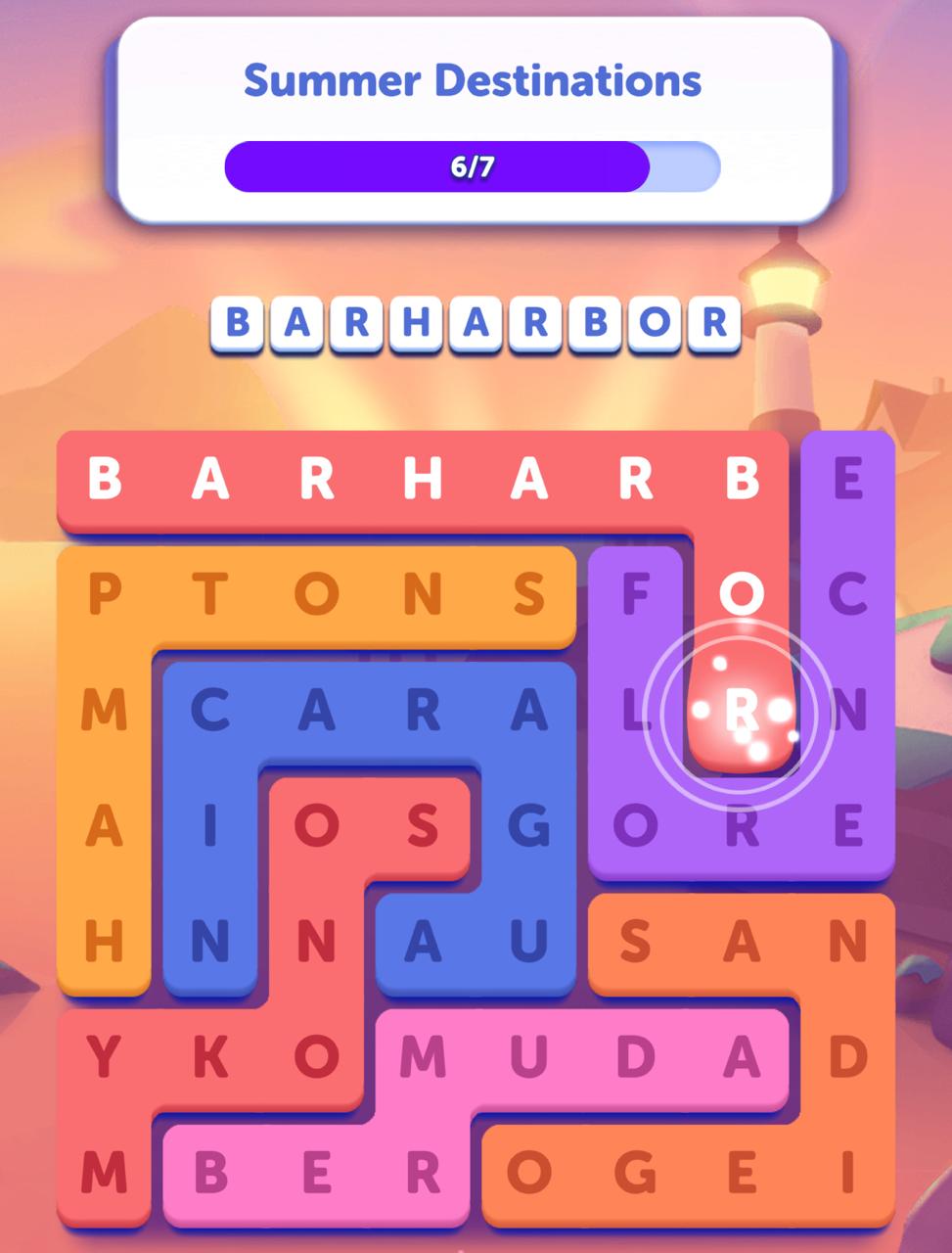 Word Lanes Daily Unwind January 16 2026