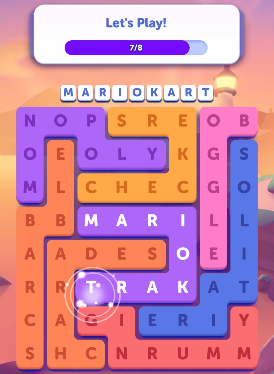 Word Lanes Daily Unwind January 8 2026 Word Lanes Daily Unwind January 8 2026