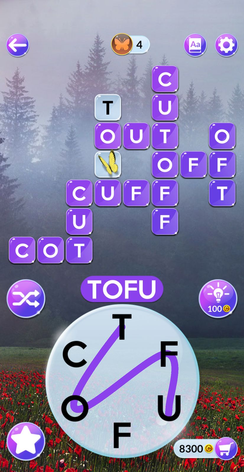 Wordscapes In Bloom Daily February 1 2026