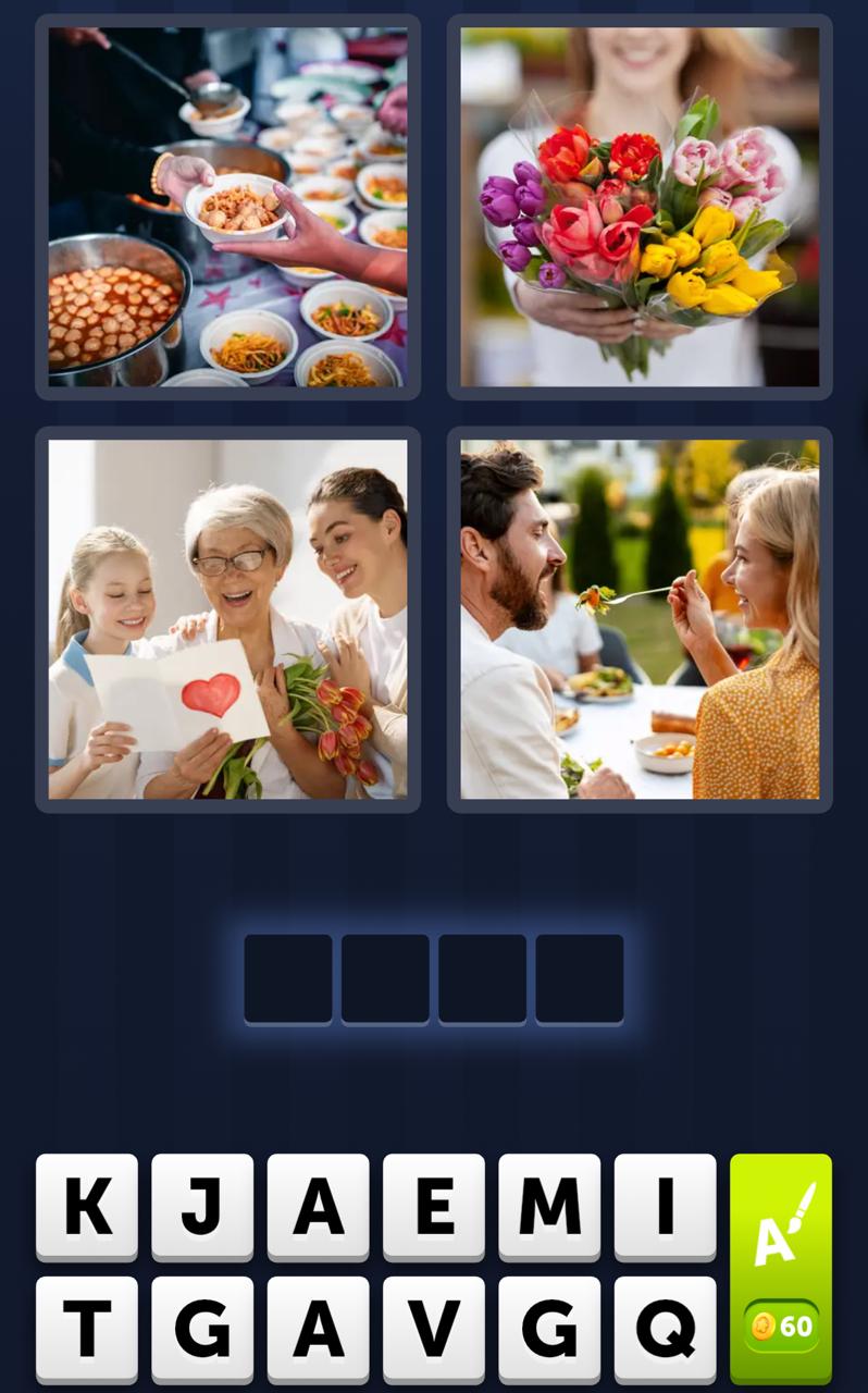 4 Pics 1 Word Daily Bonus Puzzle February 13 2026