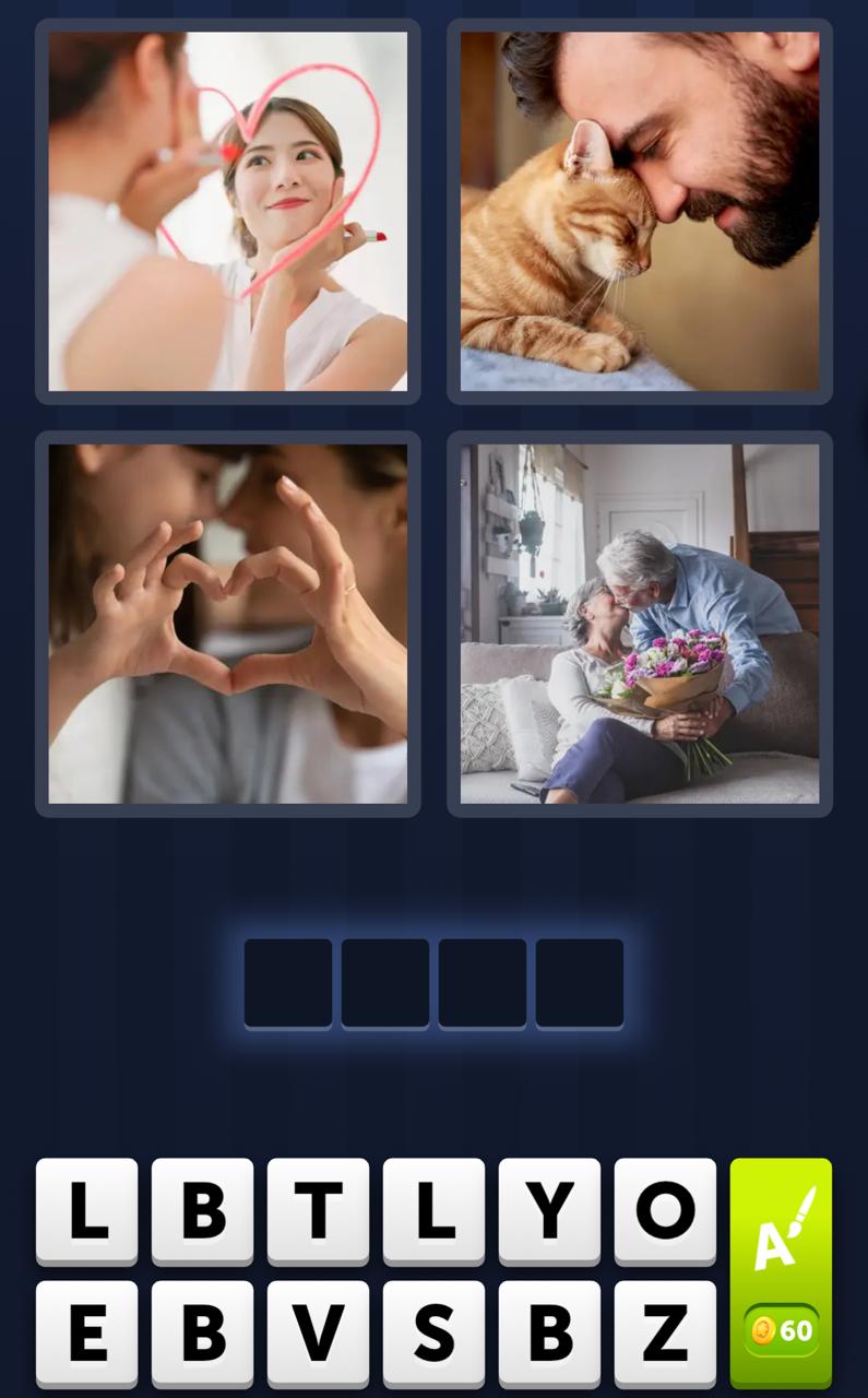 4 Pics 1 Word Daily Bonus Puzzle February 14 2026