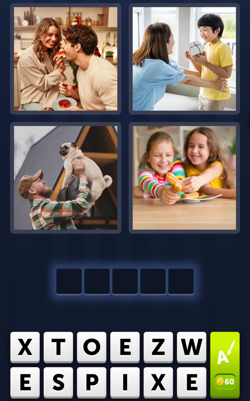 4 Pics 1 Word Daily Bonus Puzzle February 15 2026