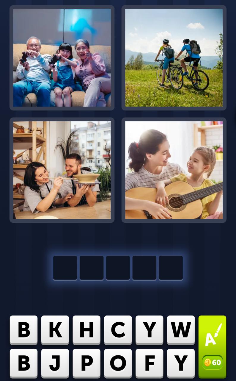4 Pics 1 Word Daily Bonus Puzzle February 23 2026