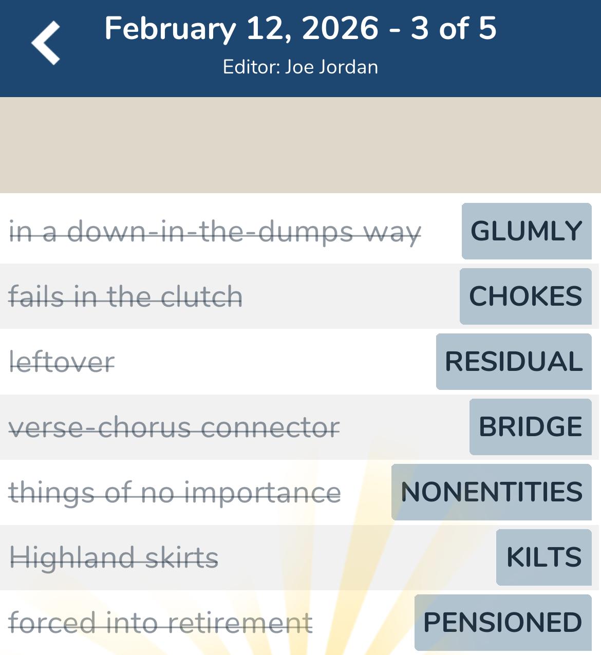 7 Little Words February 12 2026 3