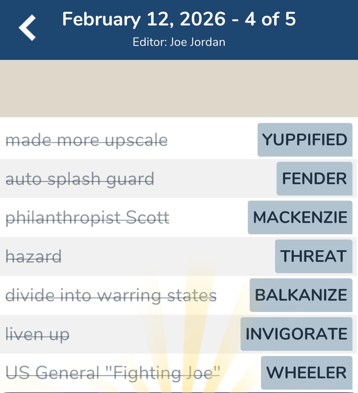 7 Little Words February 12 2026 4