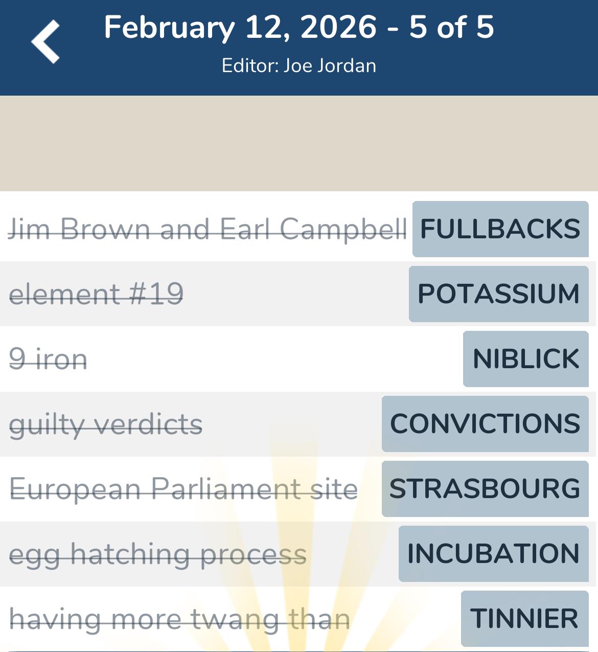 7 Little Words February 12 2026 5