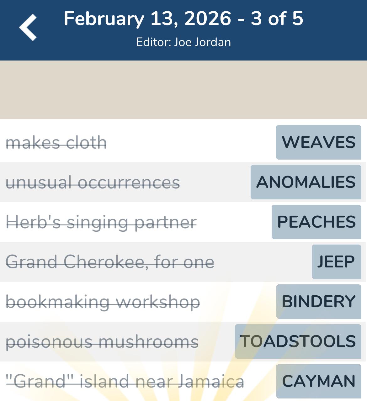 7 Little Words February 13 2026 3