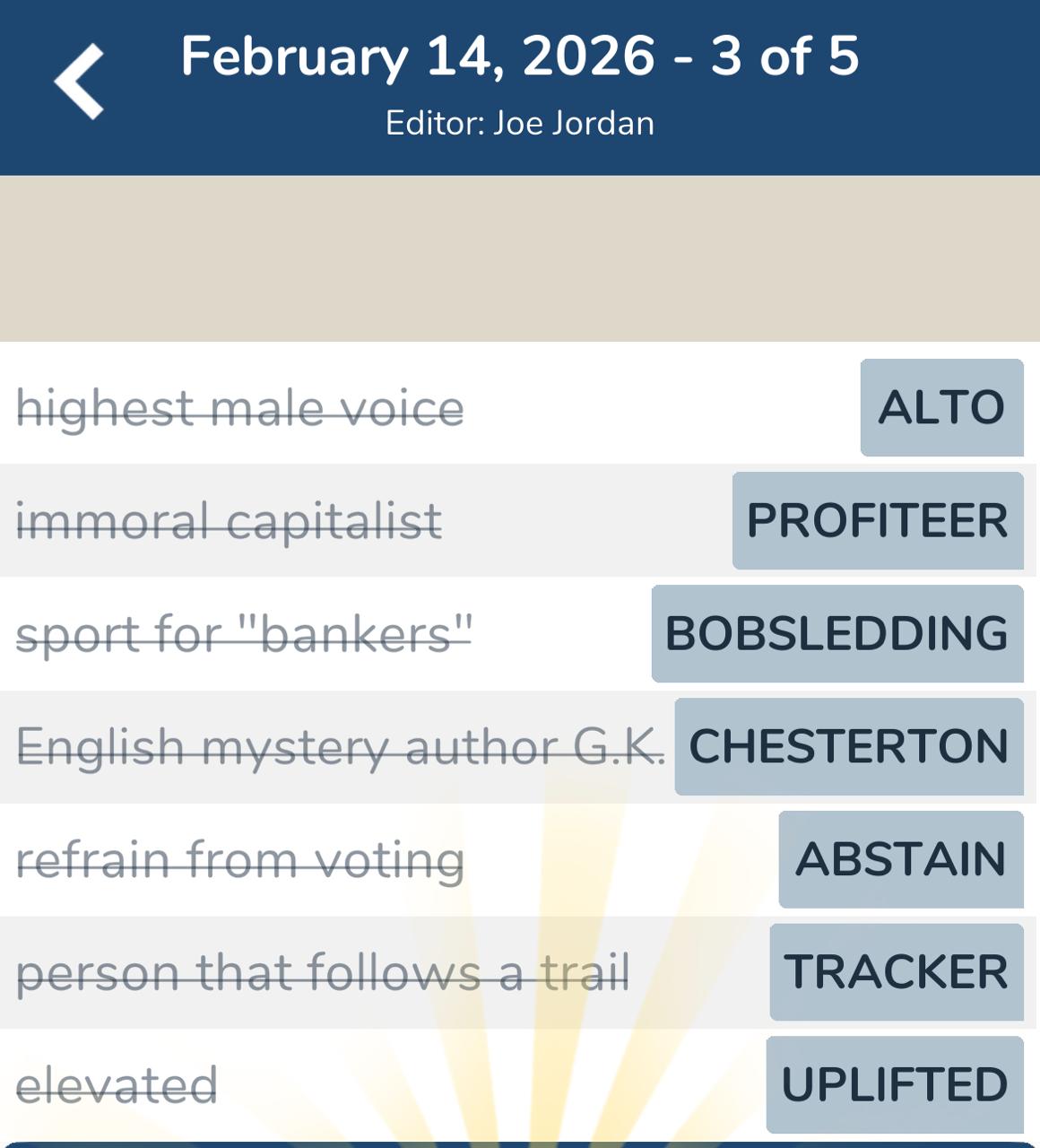 7 Little Words February 14 2026 3