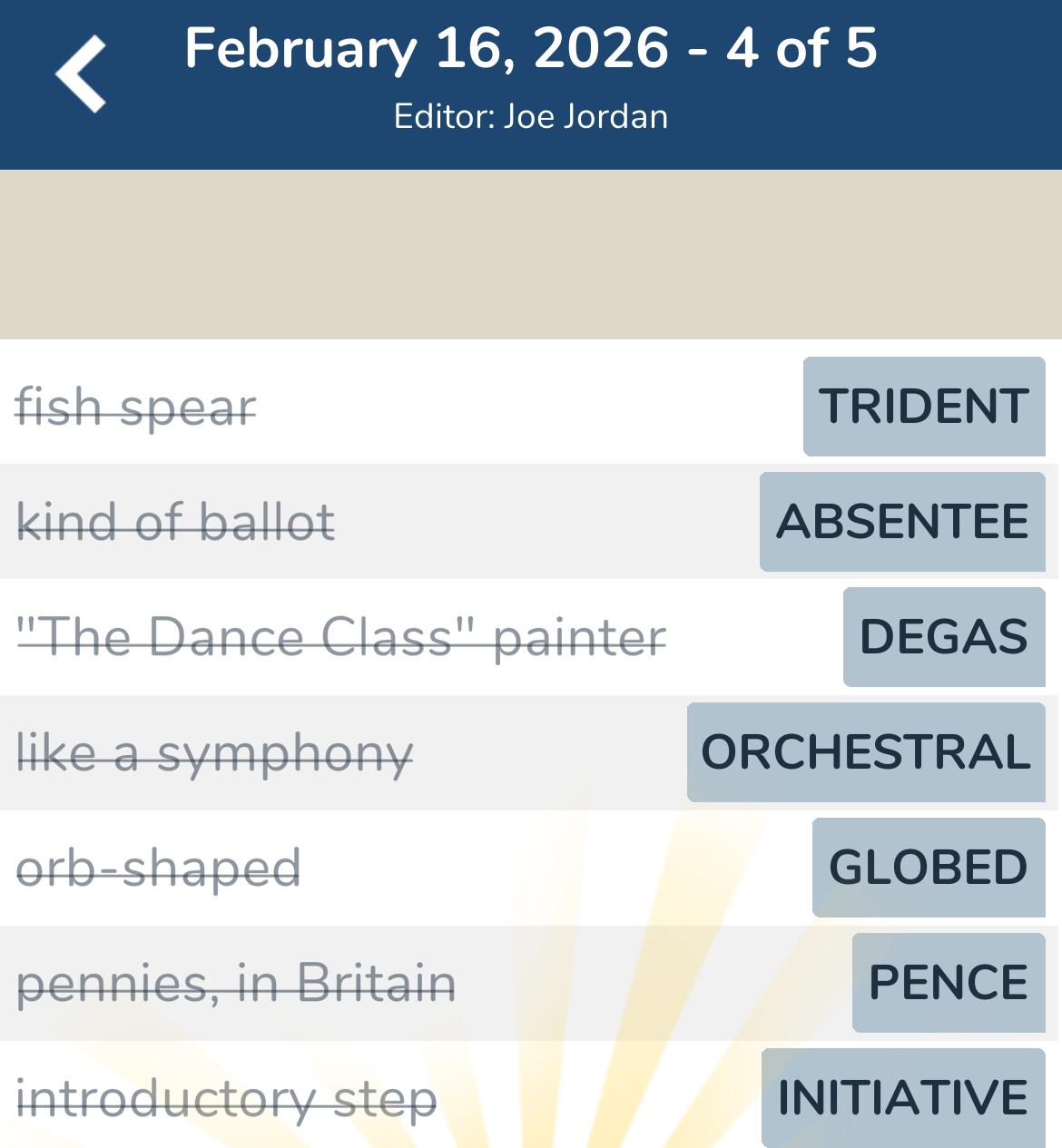 7 Little Words February 16 2026 4