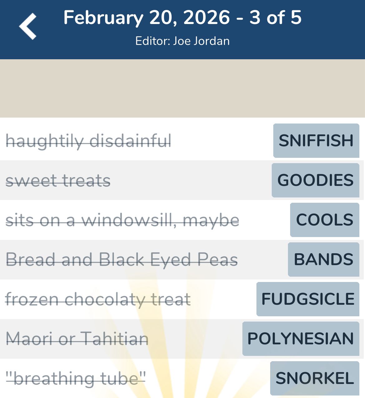 7 Little Words February 20 2026 3