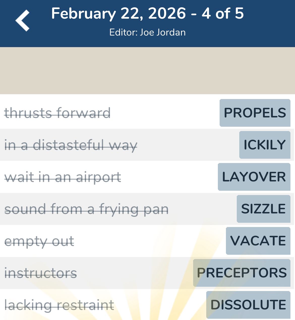 7 Little Words February 22 2026 4