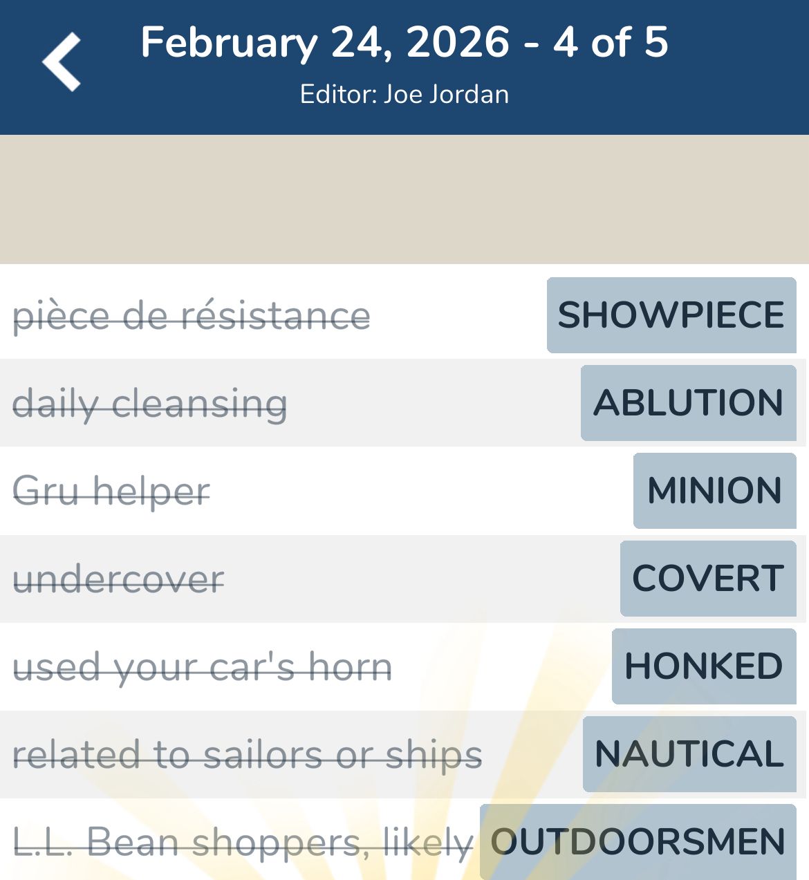 7 Little Words February 24 2026 4