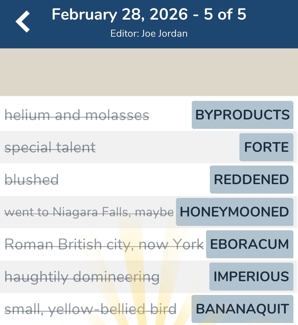 7 Little Words February 28 2026 5 7 Little Words February 28 2026 5