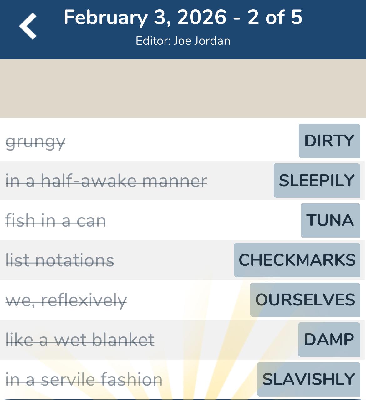 7 Little Words February 3 2026 2 7 Little Words February 3 2026 2